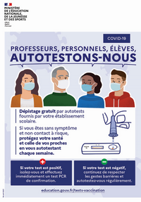 Affiche autotestons nous