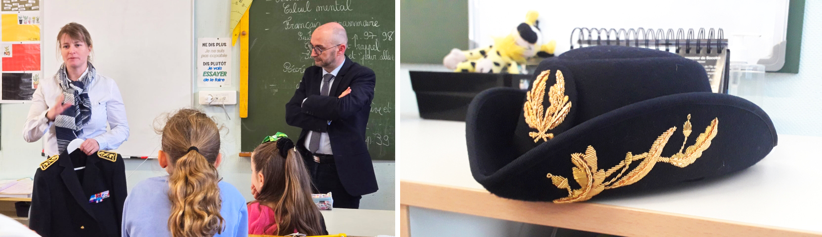 Sous-préfète et inspecteur