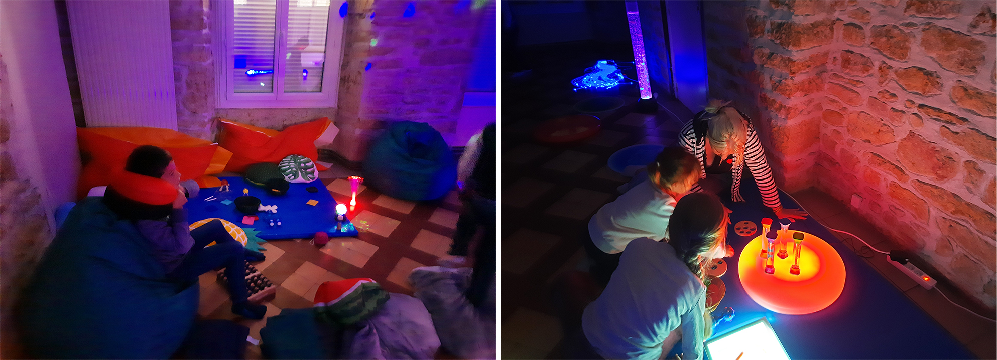 salle  Snoezelen