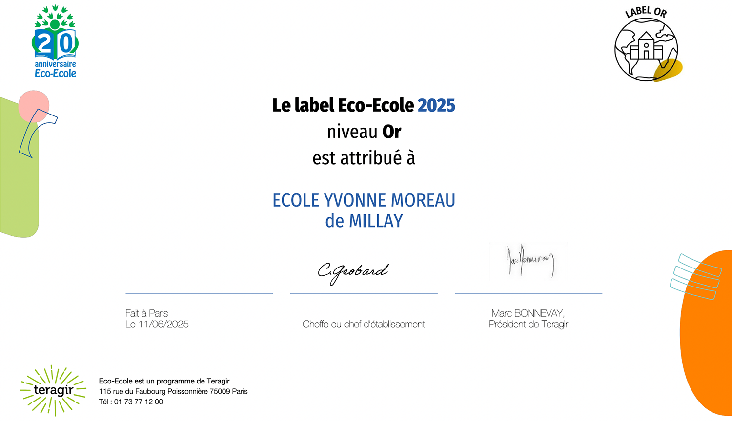 label