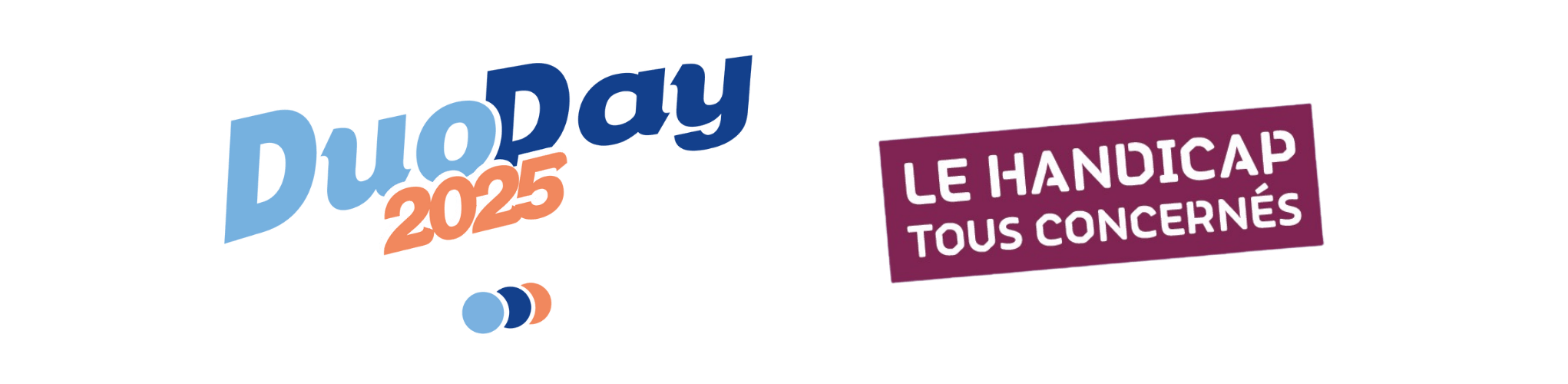 logo duoday et handicap tous concernés