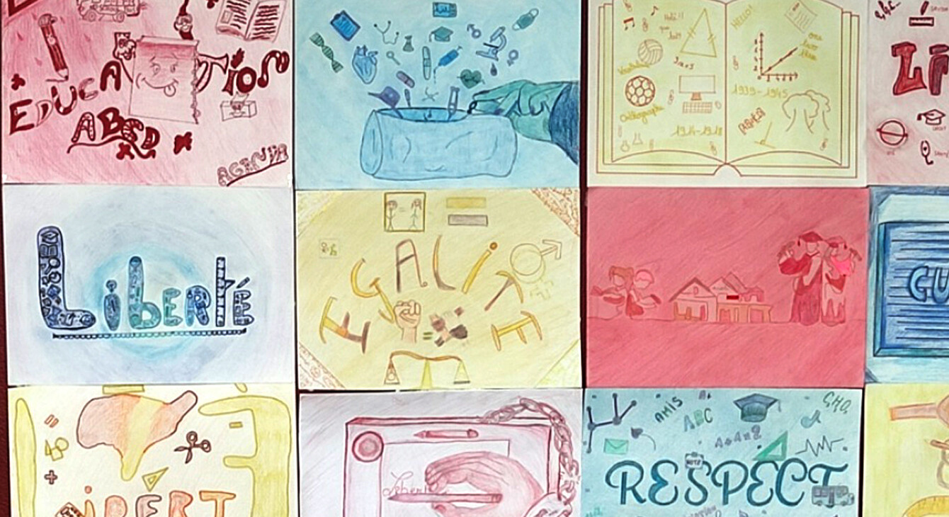 Projet "Merci l'École" au collège Paul Langevin de Fourchambault