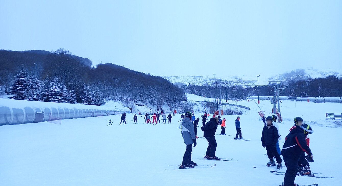 classe de neige ski