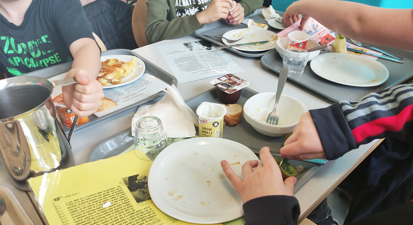 table de cantine
