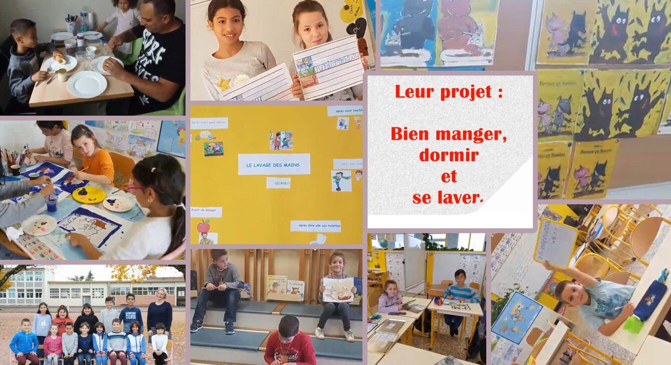LES ELEVES DE L’UPE2A DE L’ECOLE PIERRE ET MARIE CURIE PRESENTENT PROJET « SANTE ET ALIMENTATION » 