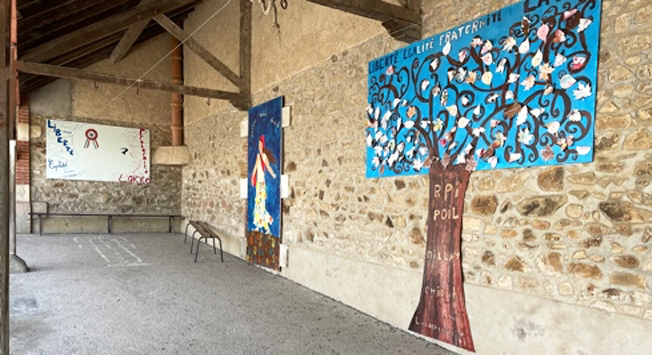 préau d'école