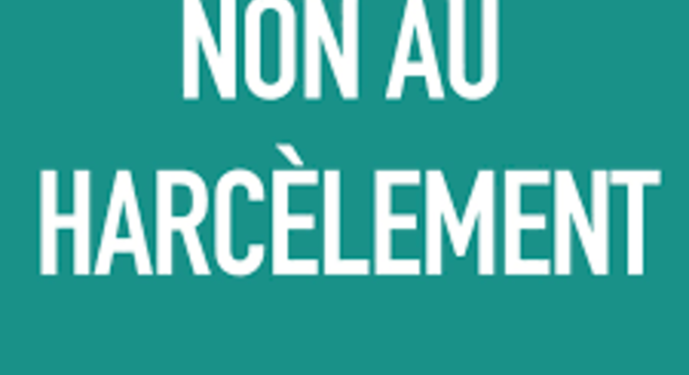 non au harcèlement