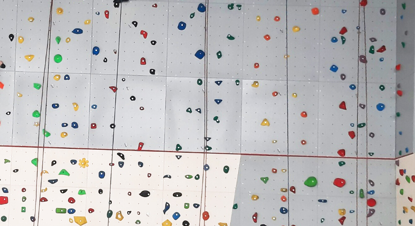 mur d'escalade