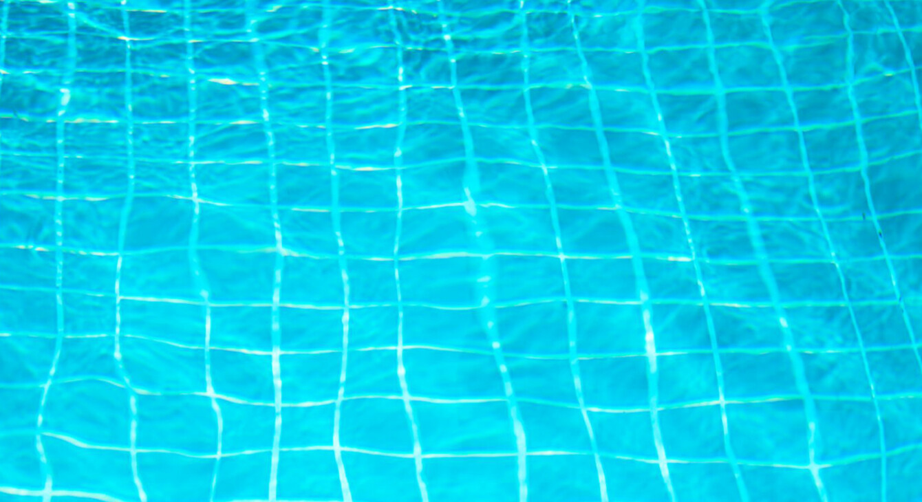 fond de piscine