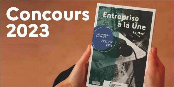 Visuel concours Entreprise à la Une