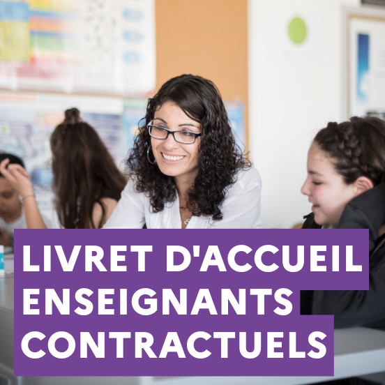 Livret d'accueil des enseignants contractuels
