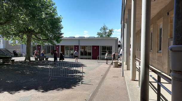 Cour du collège