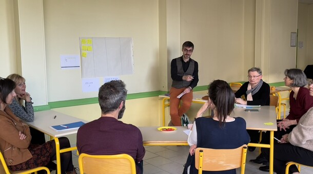 Atelier participatif au lycée Eiffel