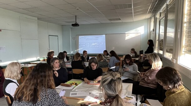 Atelier participatif au lycée Eiffel