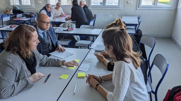 Atelier participatif au lycée Hilaire de Chardonnet