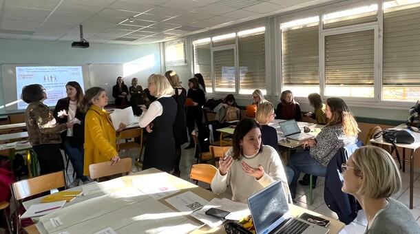 Atelier participatif au lycée Eiffel