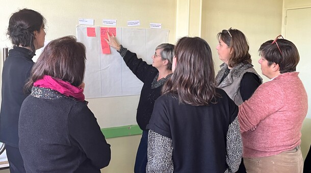 Atelier participatif au lycée Eiffel