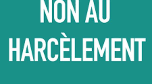 non au harcèlement