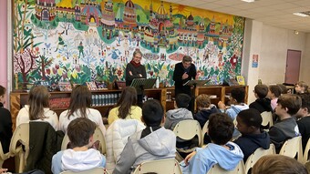 Semaine de la lecture au collège Marcel Aymé de Marsannay-la-Côte