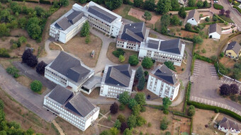 vue aérienne lycée