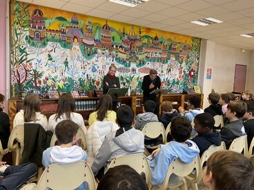 Semaine de la lecture au collège Marcel Aymé de Marsannay-la-Côte